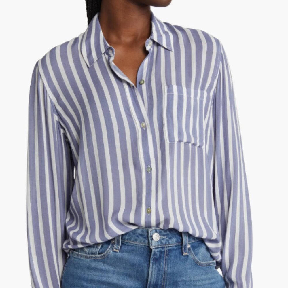 Rails Josephine Print Button-Up Shirt In Size Sma… - image 6